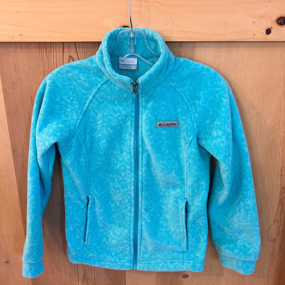 Columbia Turquoise Fleece Jacket